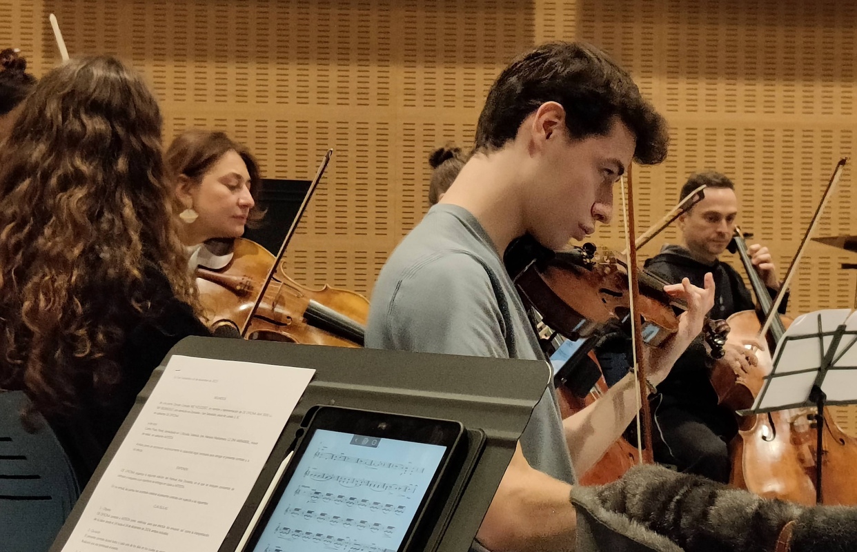 First masterclass for string instruments by OE Oficina / OE Oficina